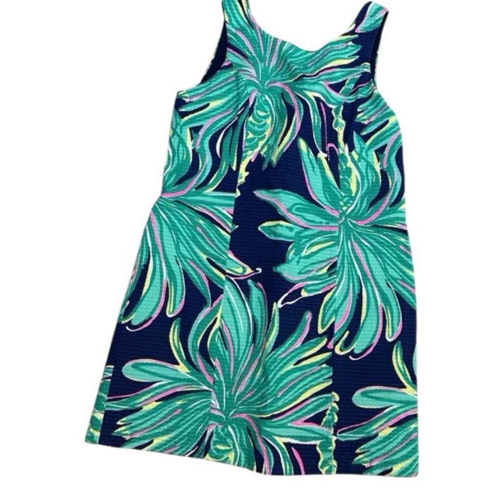 Lilly Pulitizer Tropical Print Sleeveless Dress